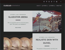Tablet Screenshot of cubear.com